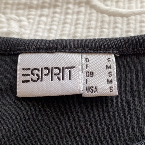 ESPRIT PARIS black t-shirt - Picture 2 of 5